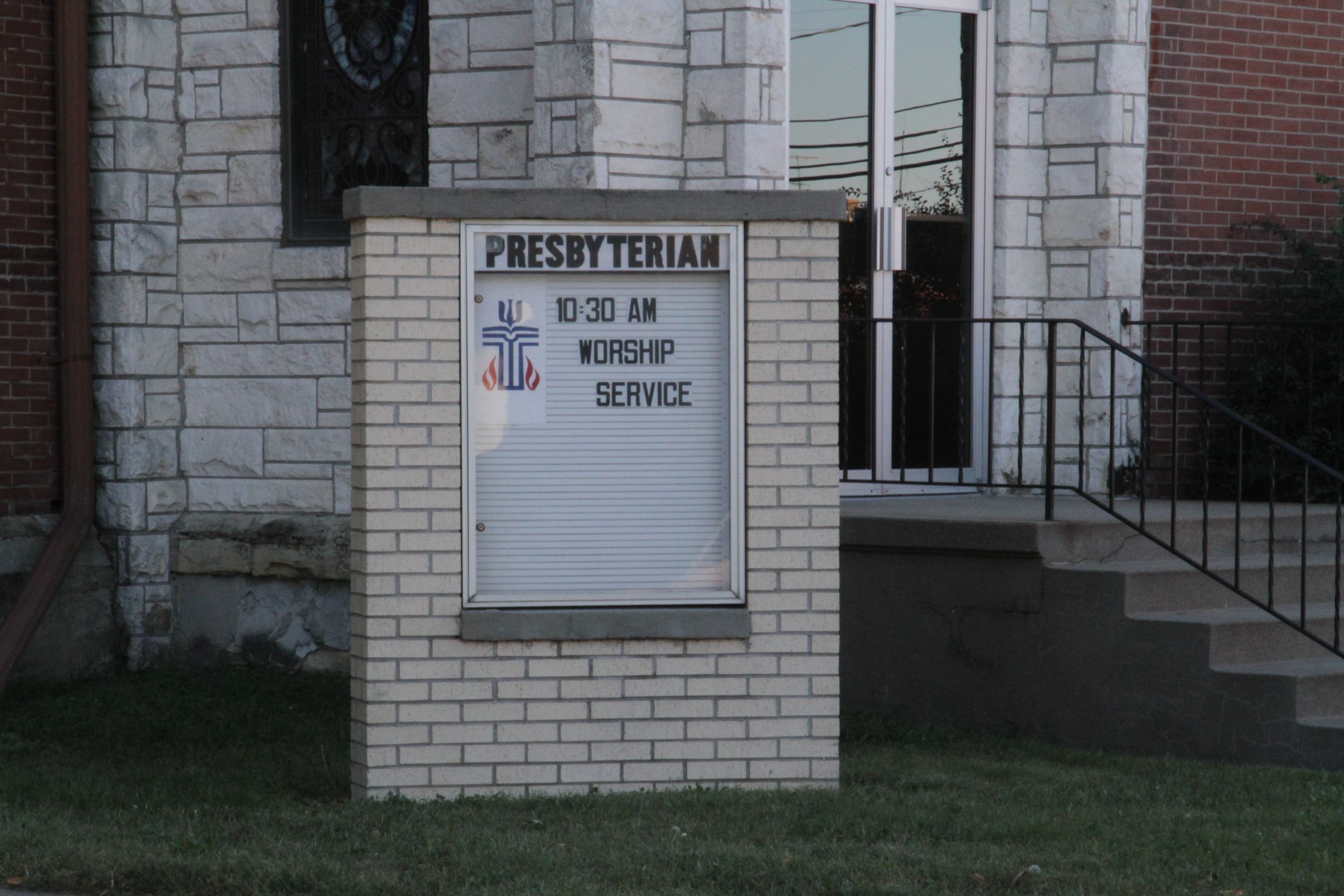 Presbyterian Church Sign