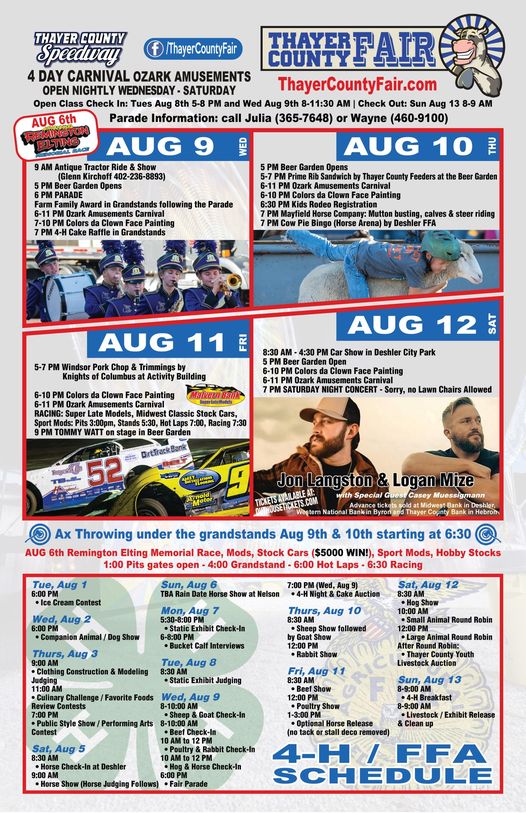 Thayer County Fair 2023
