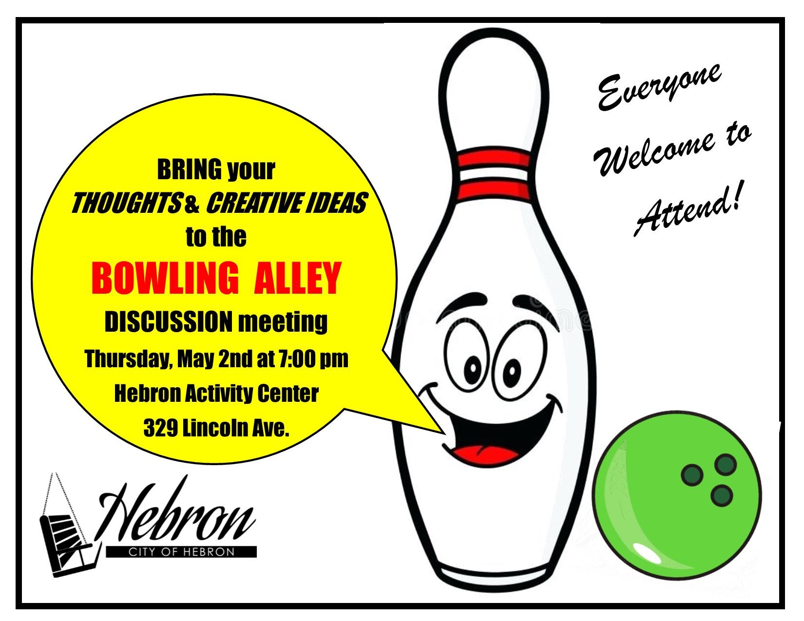 BOWLING ALLEY POSTER 1