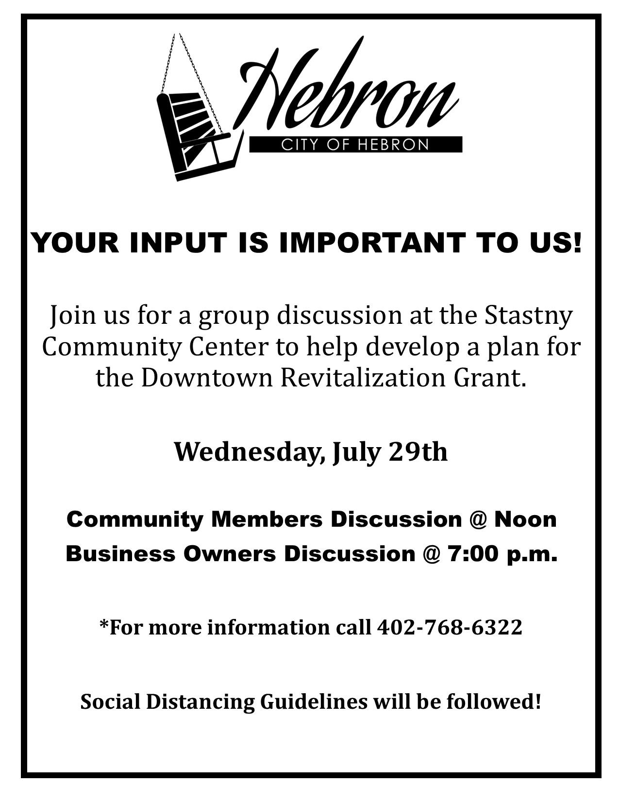 DTR COMMUNITY-BUSINESS MEETING INVITE